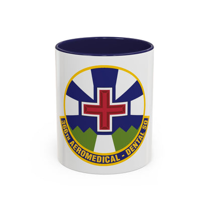 366th Aeromedical Dental Squadron (U.S. Air Force) Accent Coffee Mug