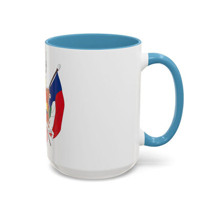 Coat of arms of the Nieuwe Republiek - Accent Coffee Mug