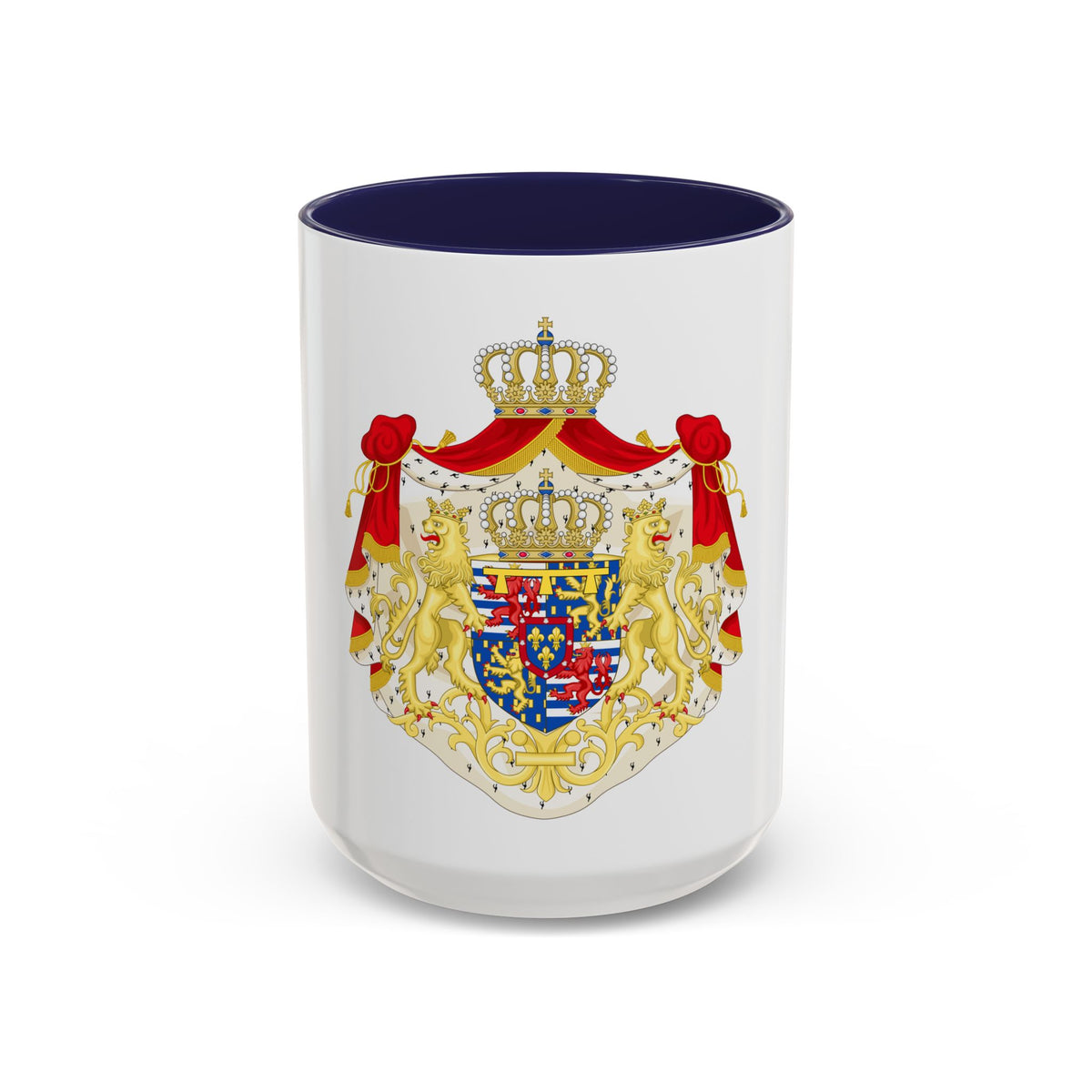Greater coat of arms of the Hereditary Grand Duke of Luxembourg (2000) - Accent Coffee Mug
