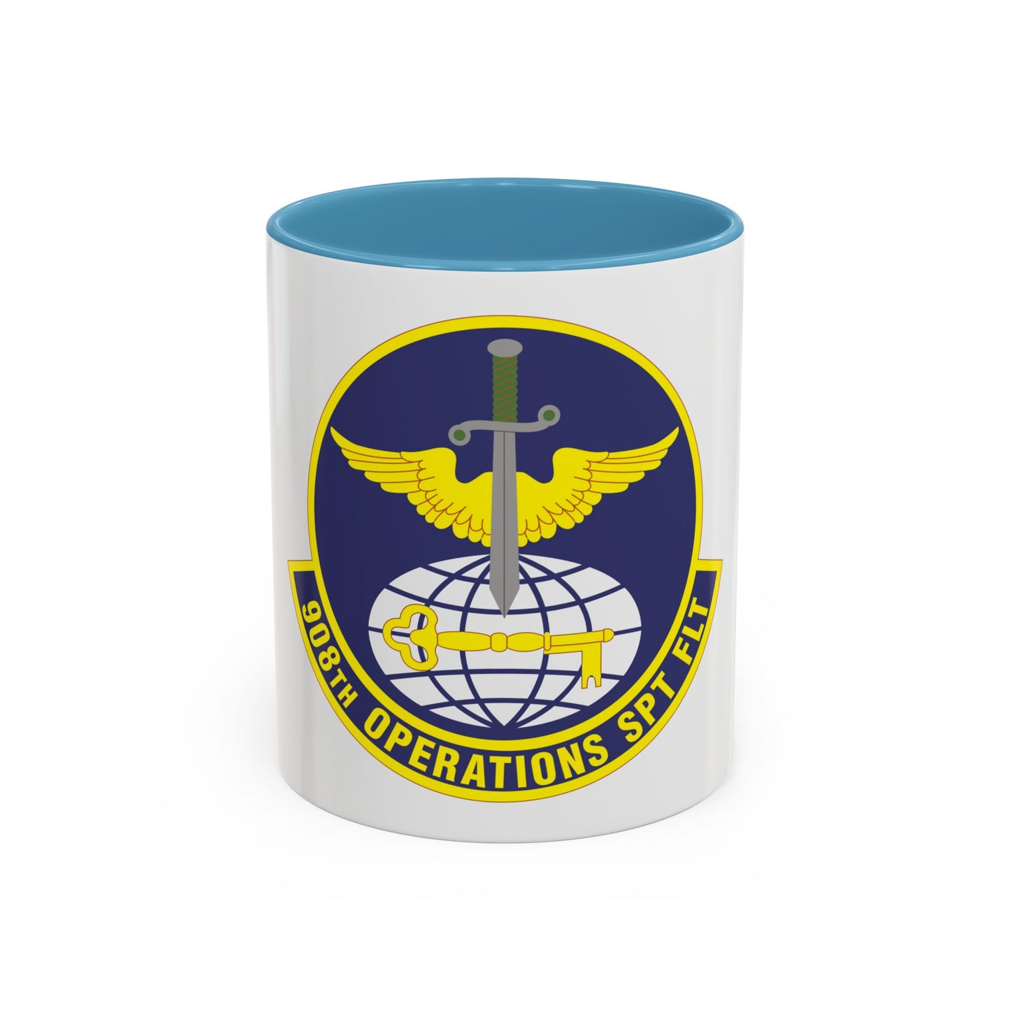 908th Operations Support Flight (U.S. Air Force) Accent Coffee Mug