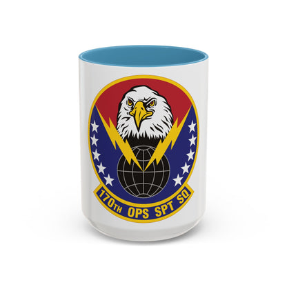 170th Operations Support Squadron (U.S. Air Force) Accent Coffee Mug