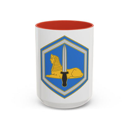 66 Military Intelligence Brigade 3 (U.S. Army) Accent Coffee Mug