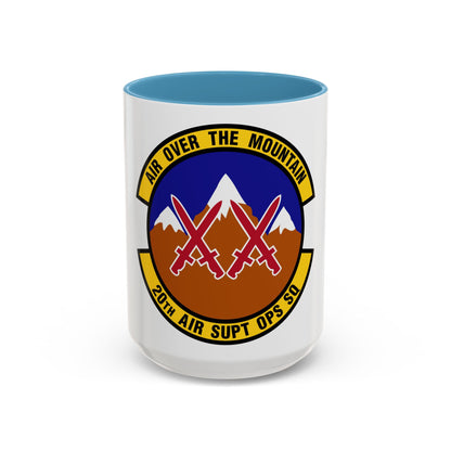 20 Air Support Operations Squadron ACC (U.S. Air Force) Accent Coffee Mug