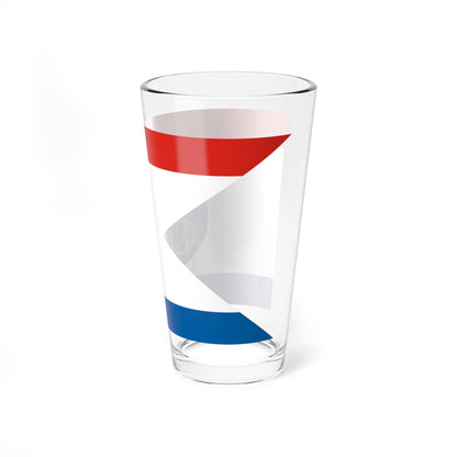 Flag of Tar Hungary (Hungary) Pint Glass 16oz