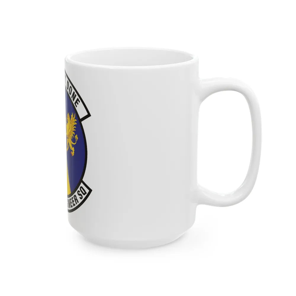 423d Civil Engineer Squadron (U.S. Air Force) White Coffee Mug-Go Mug Yourself