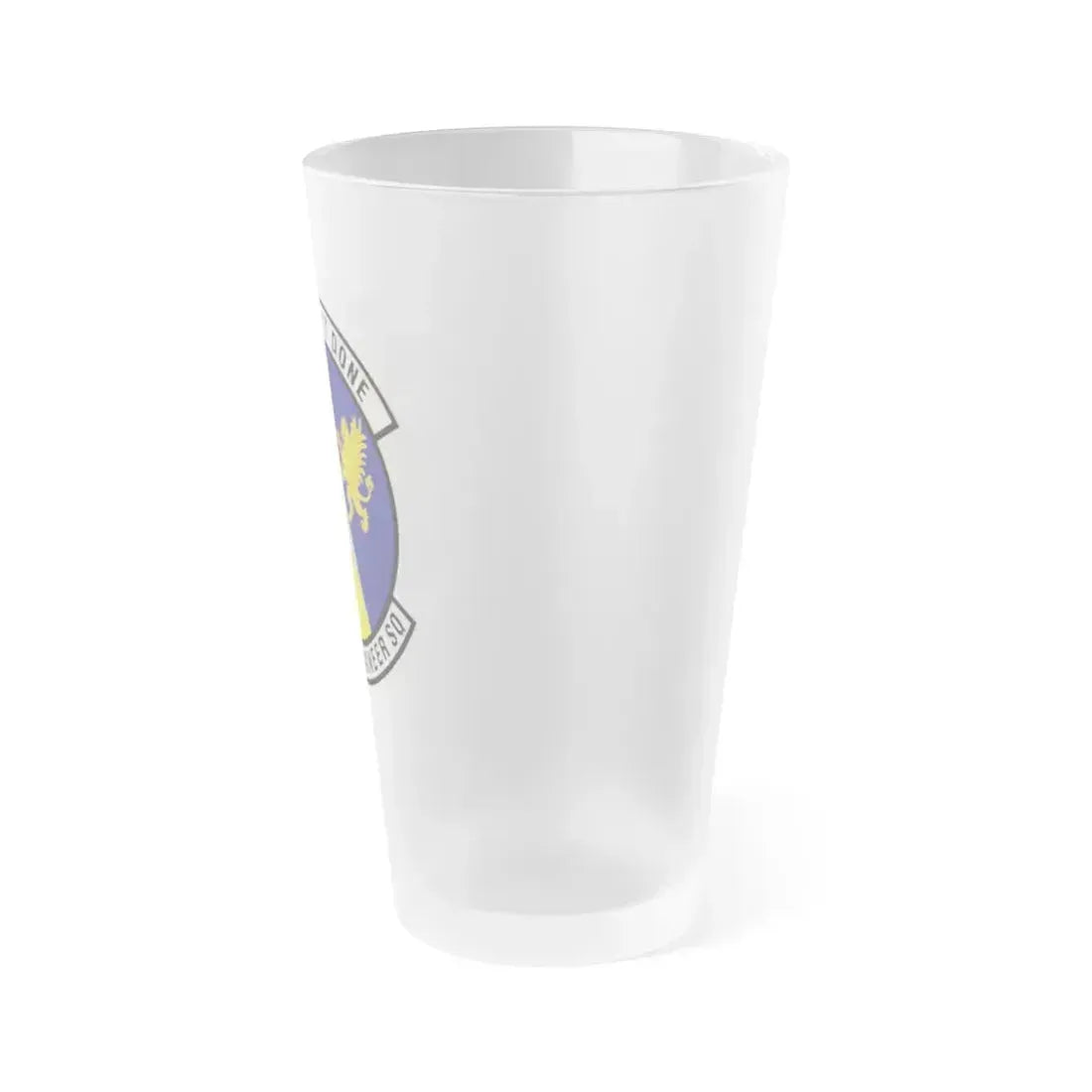 423d Civil Engineer Squadron (U.S. Air Force) Frosted Pint Glass 16oz - Go Mug Yourself