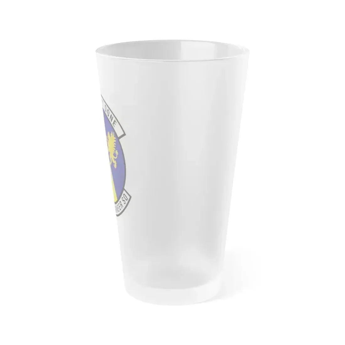 423d Civil Engineer Squadron (U.S. Air Force) Frosted Pint Glass 16oz - Go Mug Yourself