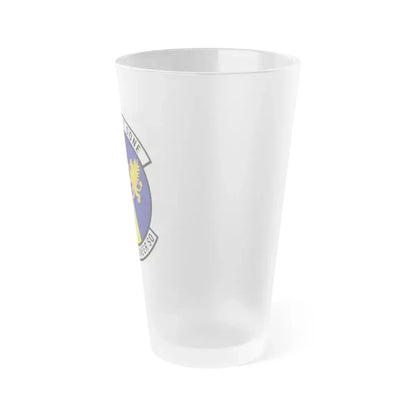 423d Civil Engineer Squadron (U.S. Air Force) Frosted Pint Glass 16oz - Go Mug Yourself