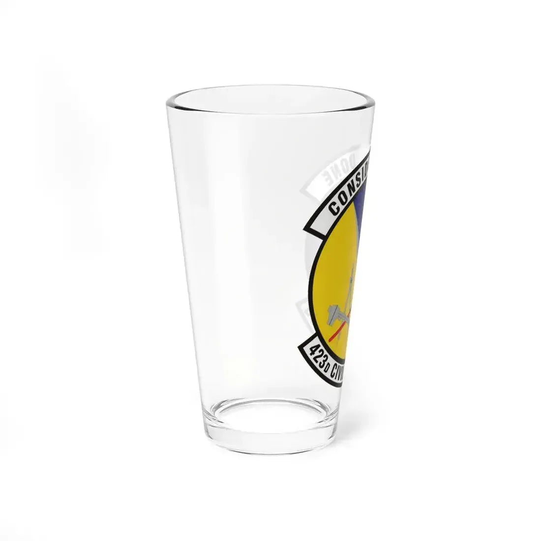 423d Civil Engineer Squadron (U.S. Air Force) Pint Glass 16oz - Go Mug Yourself
