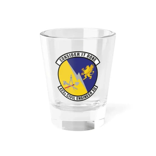 423d Civil Engineer Squadron (U.S. Air Force) Shot Glass 1.5oz 1.5oz - Go Mug Yourself