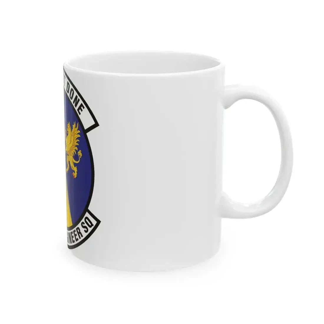 423d Civil Engineer Squadron (U.S. Air Force) White Coffee Mug - Go Mug Yourself