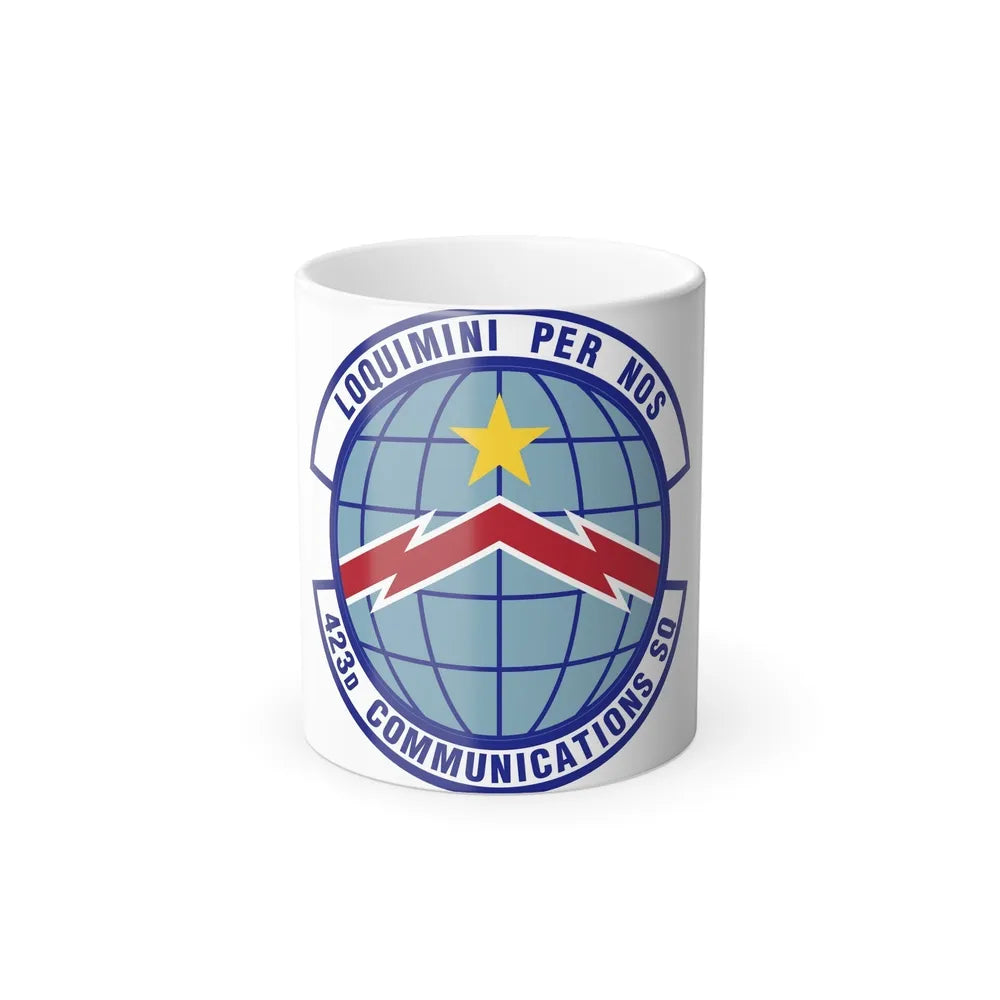 423d Communications Squadron (U.S. Air Force) Color Changing Coffee Mug-11oz-Go Mug Yourself