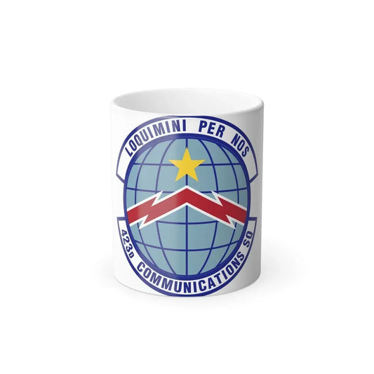 423d Communications Squadron (U.S. Air Force) Color Changing Coffee Mug 11oz - Go Mug Yourself