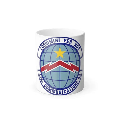 423d Communications Squadron (U.S. Air Force) Color Changing Coffee Mug 11oz - Go Mug Yourself