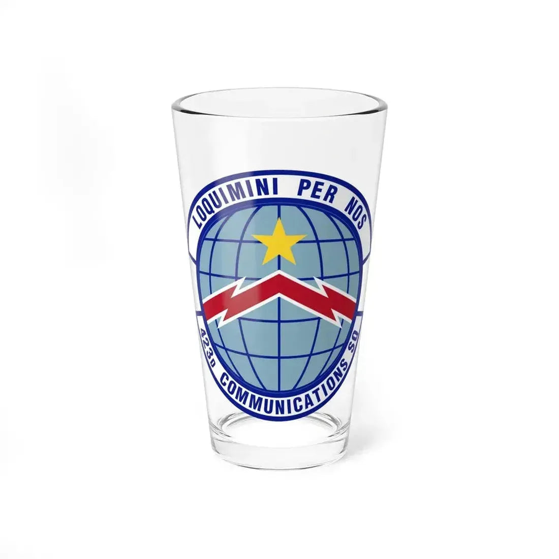 423d Communications Squadron (U.S. Air Force) Pint Glass 16oz 16oz - Go Mug Yourself