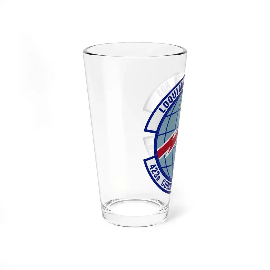 423d Communications Squadron (U.S. Air Force) Pint Glass 16oz - Go Mug Yourself