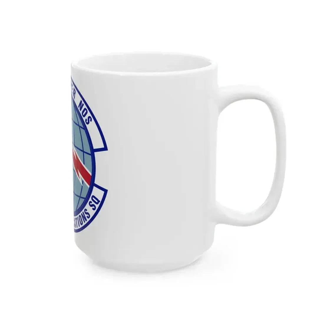 423d Communications Squadron (U.S. Air Force) White Coffee Mug - Go Mug Yourself