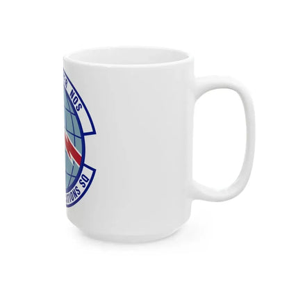 423d Communications Squadron (U.S. Air Force) White Coffee Mug - Go Mug Yourself