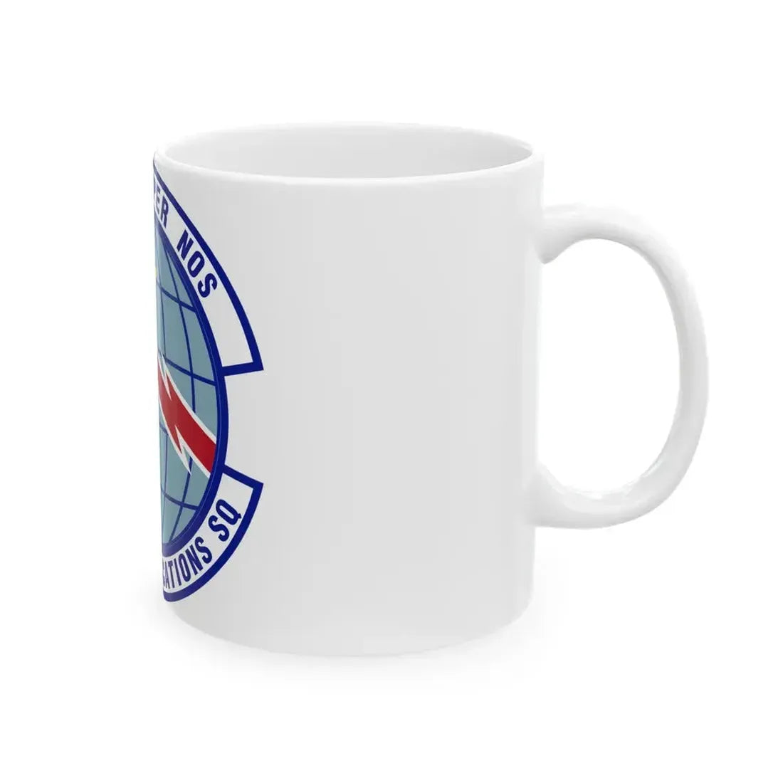 423d Communications Squadron (U.S. Air Force) White Coffee Mug - Go Mug Yourself