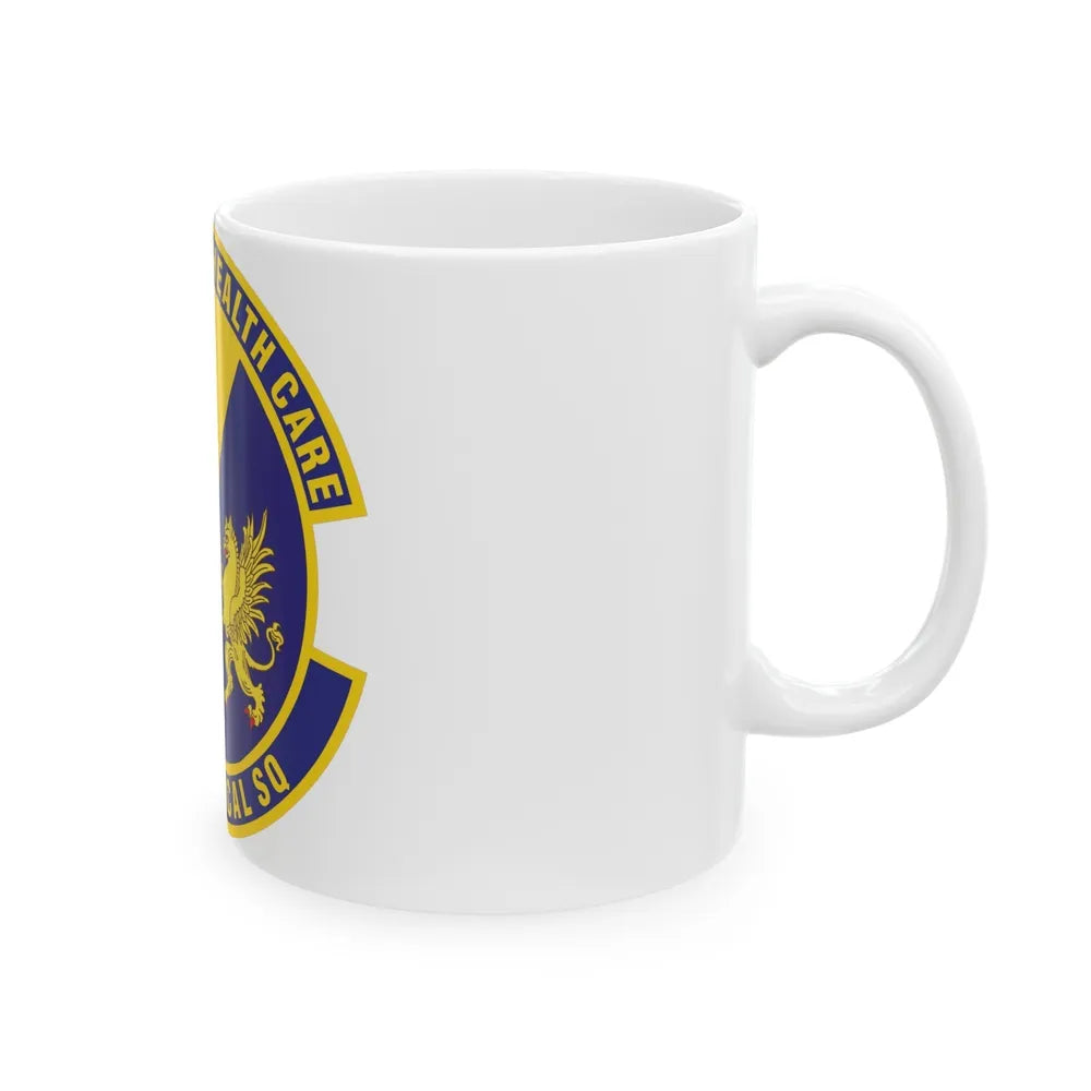 423d Medical Squadron (U.S. Air Force) White Coffee Mug-Go Mug Yourself