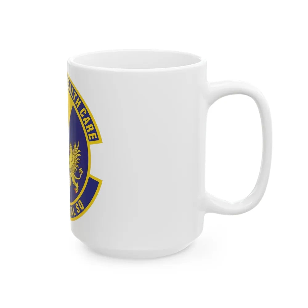 423d Medical Squadron (U.S. Air Force) White Coffee Mug-Go Mug Yourself