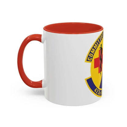 423d Medical Squadron (U.S. Air Force) Accent Coffee Mug - Go Mug Yourself