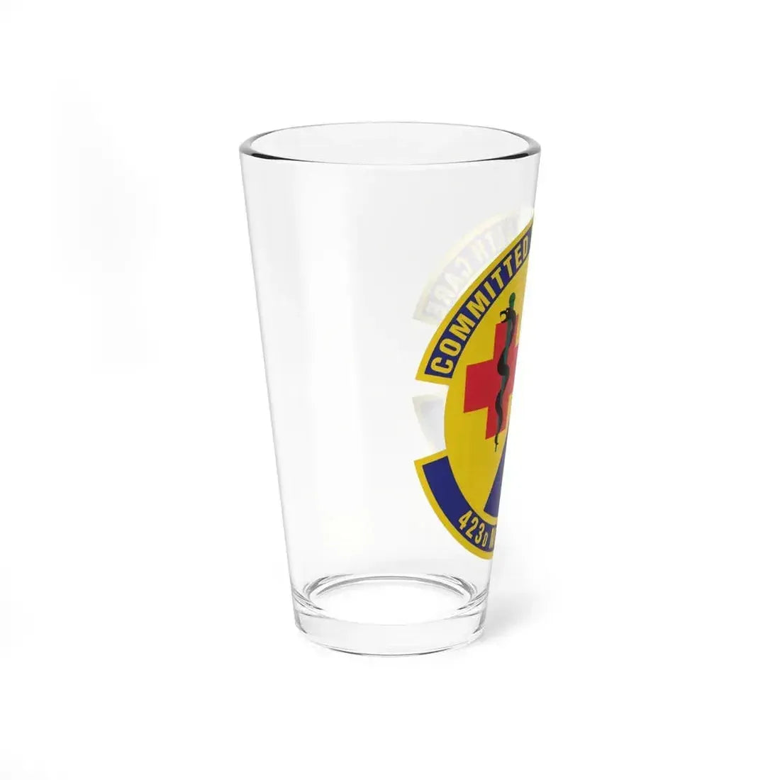 423d Medical Squadron (U.S. Air Force) Pint Glass 16oz - Go Mug Yourself