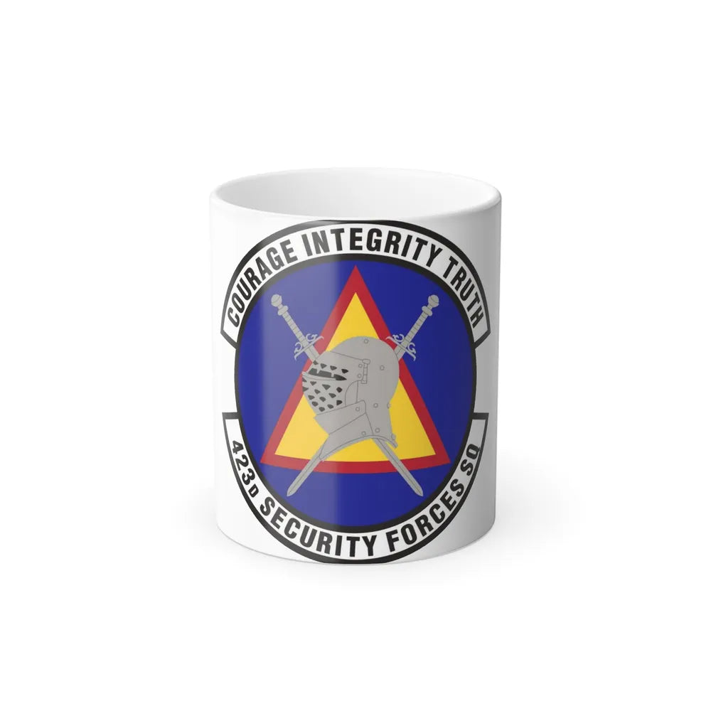 423d Security Forces Squadron (U.S. Air Force) Color Changing Coffee Mug-11oz-Go Mug Yourself