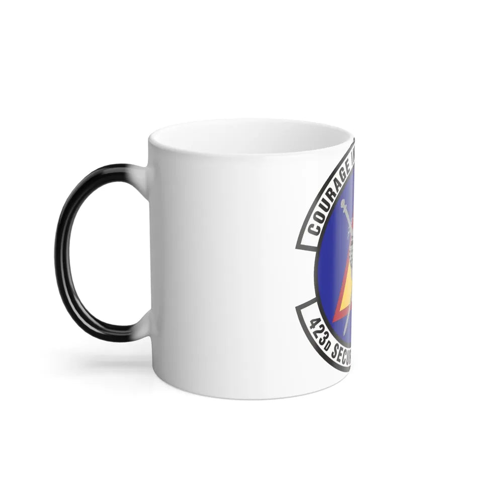 423d Security Forces Squadron (U.S. Air Force) Color Changing Coffee Mug-Go Mug Yourself