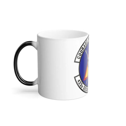 423d Security Forces Squadron (U.S. Air Force) Color Changing Coffee Mug-Go Mug Yourself