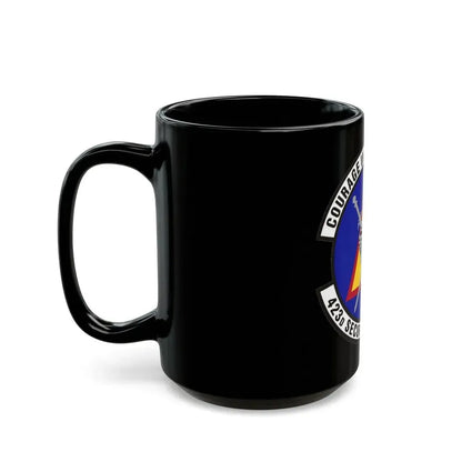 423d Security Forces Squadron (U.S. Air Force) Black Coffee Mug - Go Mug Yourself