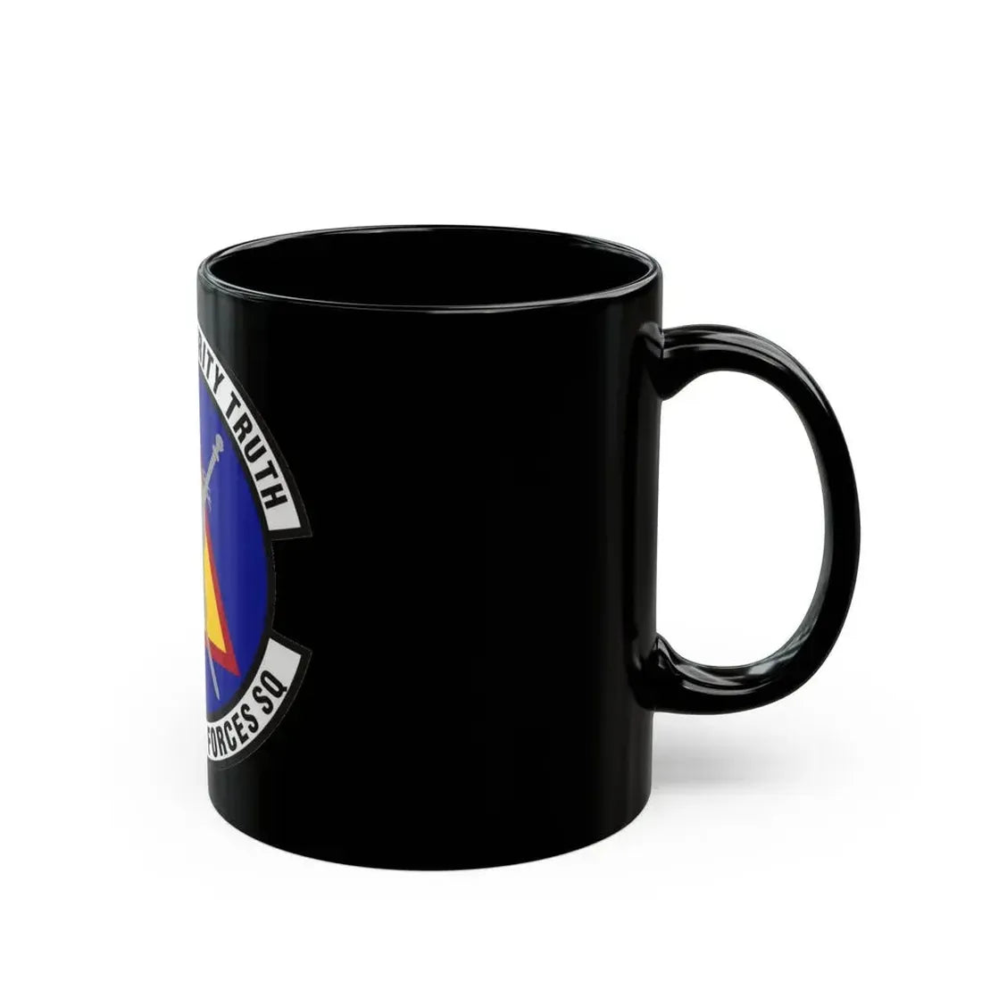 423d Security Forces Squadron (U.S. Air Force) Black Coffee Mug - Go Mug Yourself