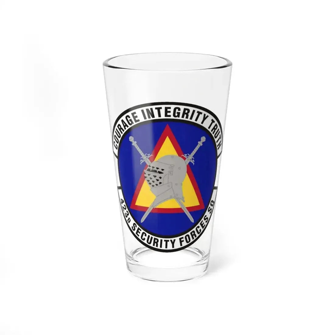 423d Security Forces Squadron (U.S. Air Force) Pint Glass 16oz 16oz - Go Mug Yourself