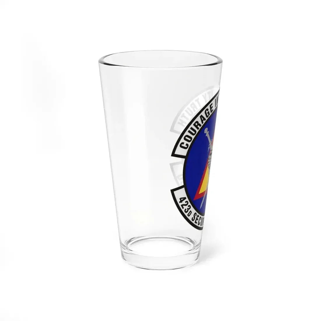 423d Security Forces Squadron (U.S. Air Force) Pint Glass 16oz - Go Mug Yourself
