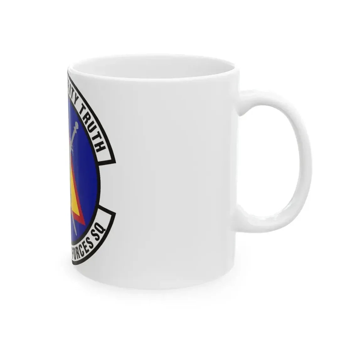423d Security Forces Squadron (U.S. Air Force) White Coffee Mug - Go Mug Yourself