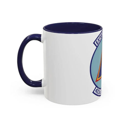 423d Services Squadron (U.S. Air Force) Accent Coffee Mug - Go Mug Yourself