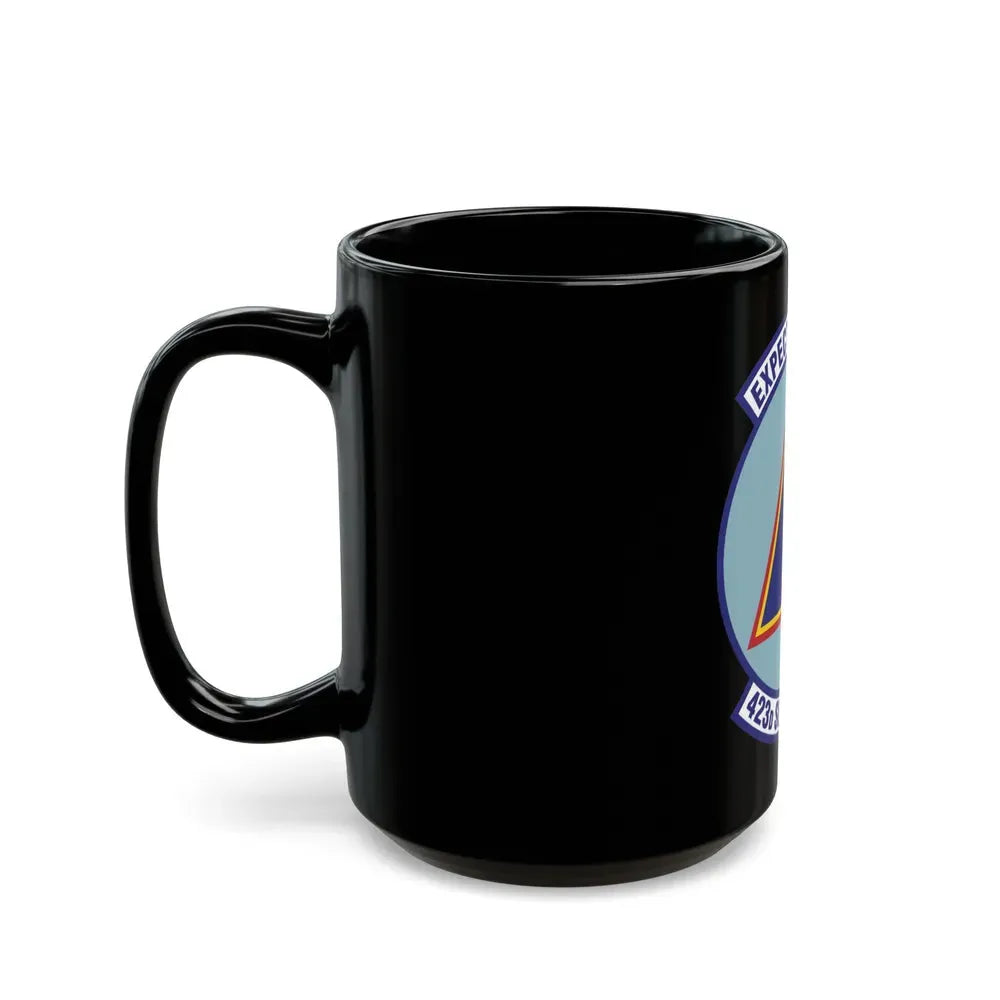 423d Services Squadron (U.S. Air Force) Black Coffee Mug - Go Mug Yourself