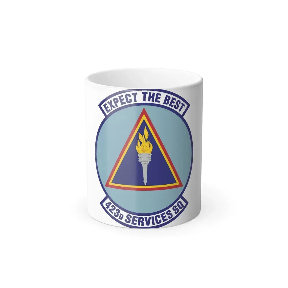 423d Services Squadron (U.S. Air Force) Color Changing Coffee Mug 11oz - Go Mug Yourself