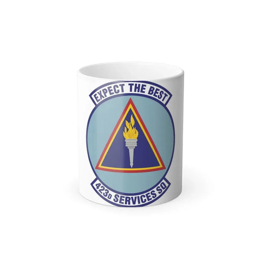 423d Services Squadron (U.S. Air Force) Color Changing Coffee Mug 11oz - Go Mug Yourself