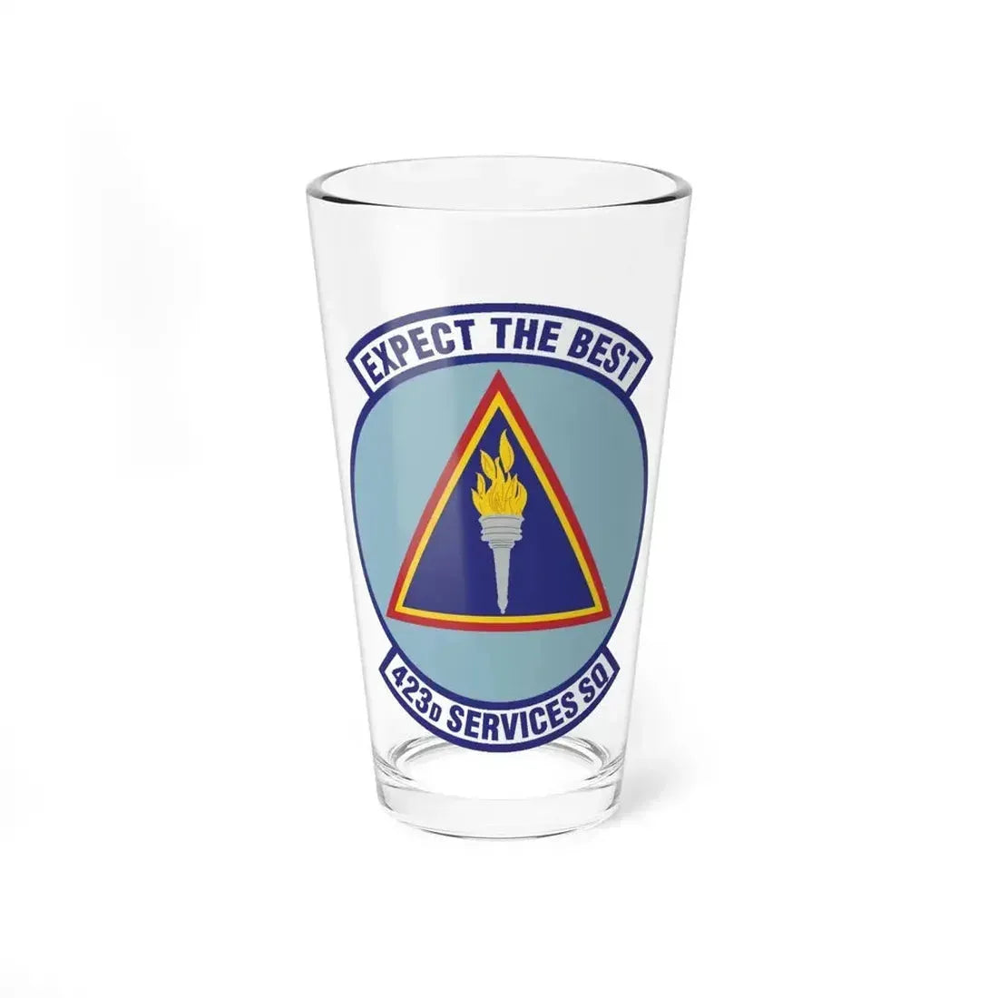 423d Services Squadron (U.S. Air Force) Pint Glass 16oz 16oz - Go Mug Yourself