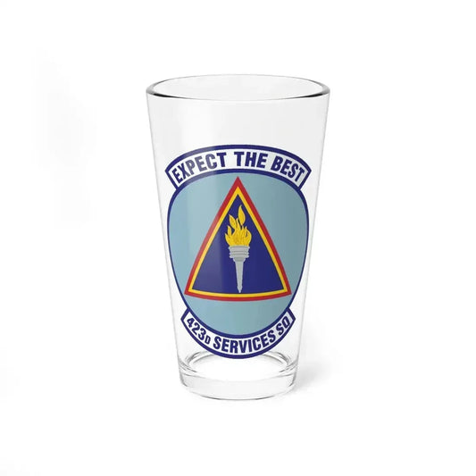 423d Services Squadron (U.S. Air Force) Pint Glass 16oz 16oz - Go Mug Yourself