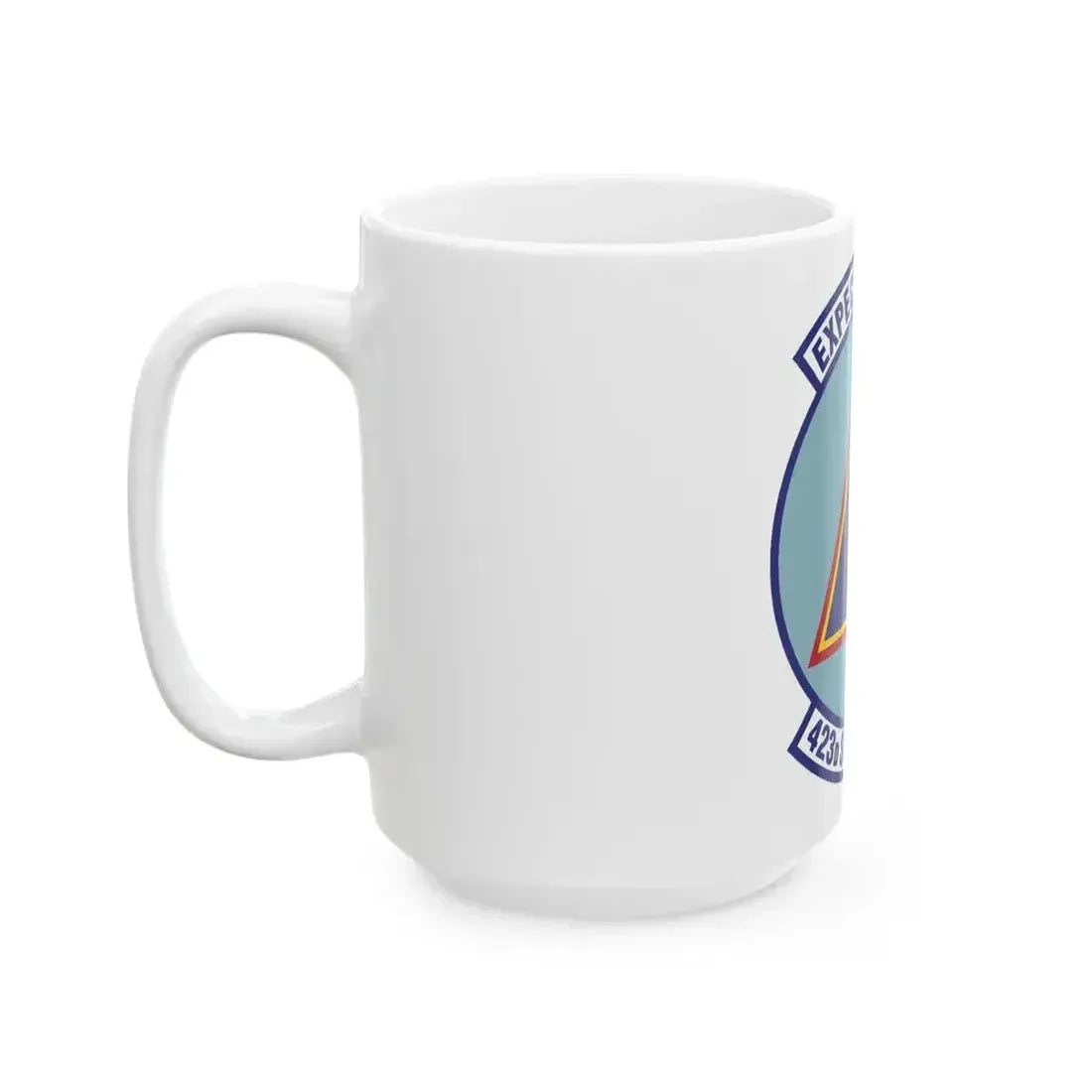 423d Services Squadron (U.S. Air Force) White Coffee Mug - Go Mug Yourself