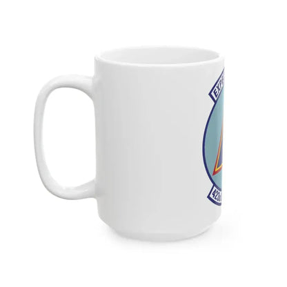 423d Services Squadron (U.S. Air Force) White Coffee Mug - Go Mug Yourself