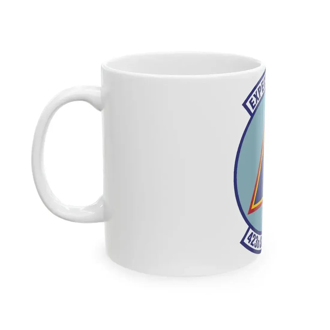 423d Services Squadron (U.S. Air Force) White Coffee Mug - Go Mug Yourself