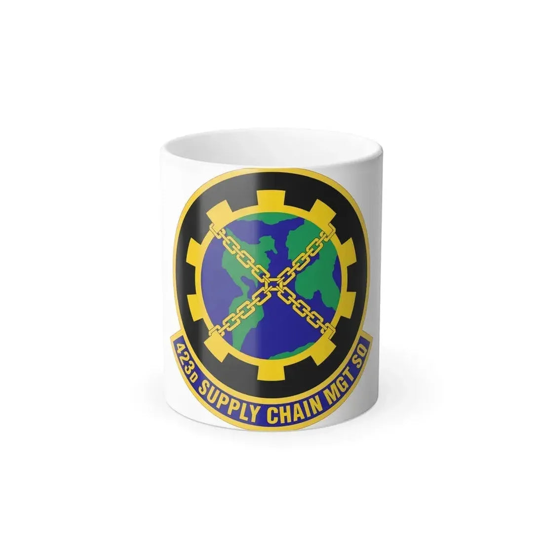 423d Supply Chain Management Squadron (U.S. Air Force) Color Changing Coffee Mug 11oz - Go Mug Yourself