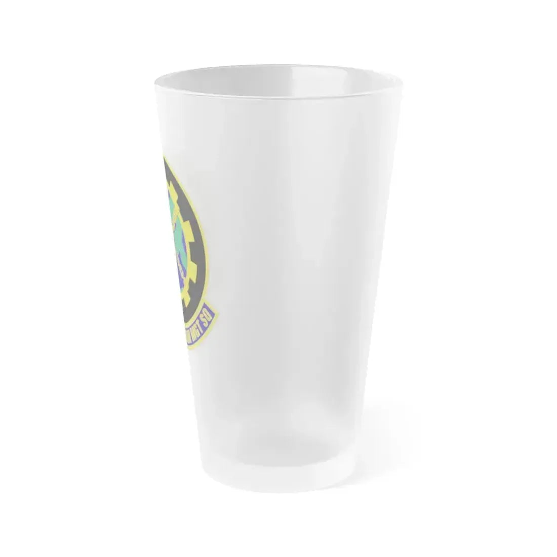 423d Supply Chain Management Squadron (U.S. Air Force) Frosted Pint Glass 16oz - Go Mug Yourself