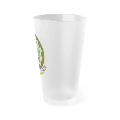 423d Supply Chain Management Squadron (U.S. Air Force) Frosted Pint Glass 16oz - Go Mug Yourself