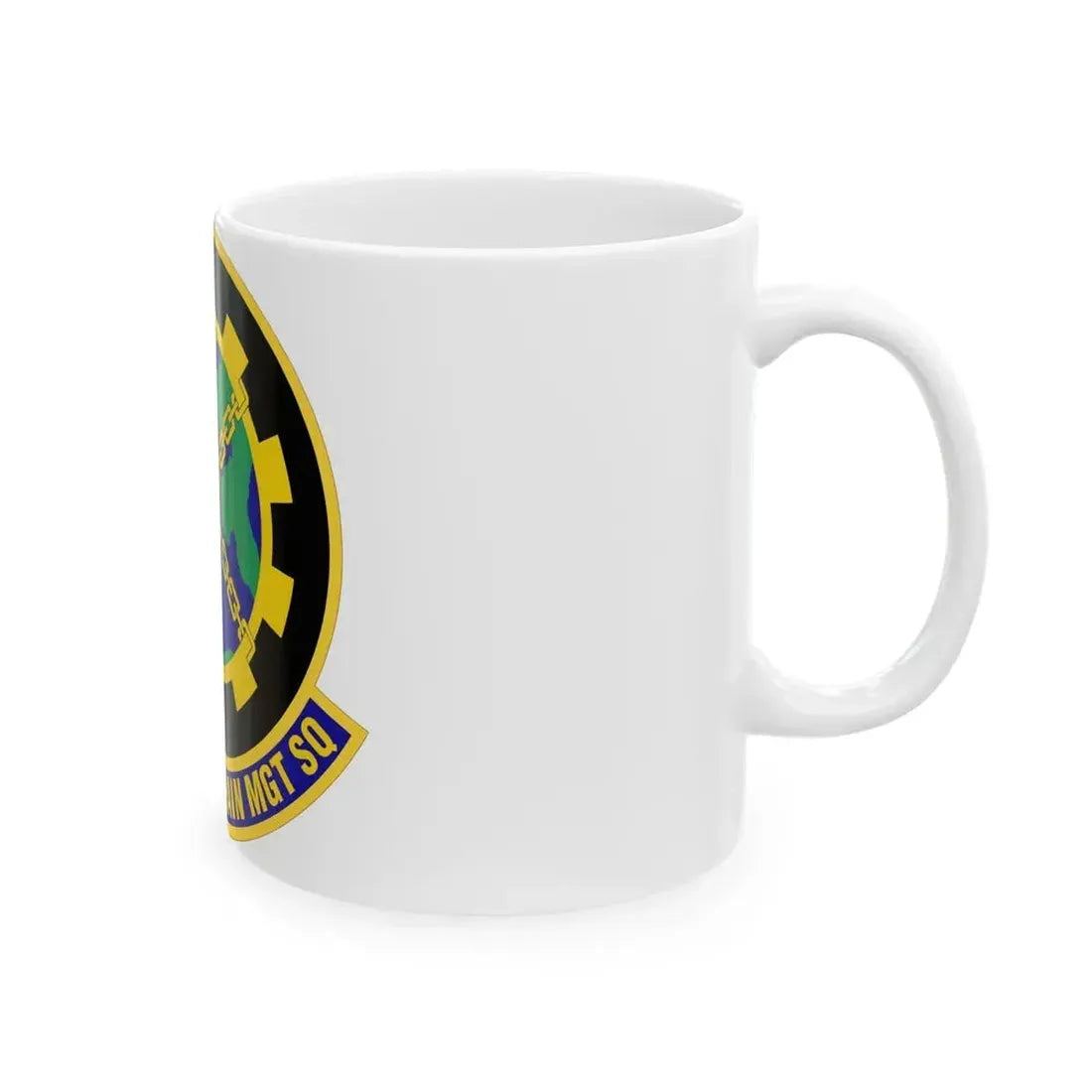 423d Supply Chain Management Squadron (U.S. Air Force) White Coffee Mug - Go Mug Yourself