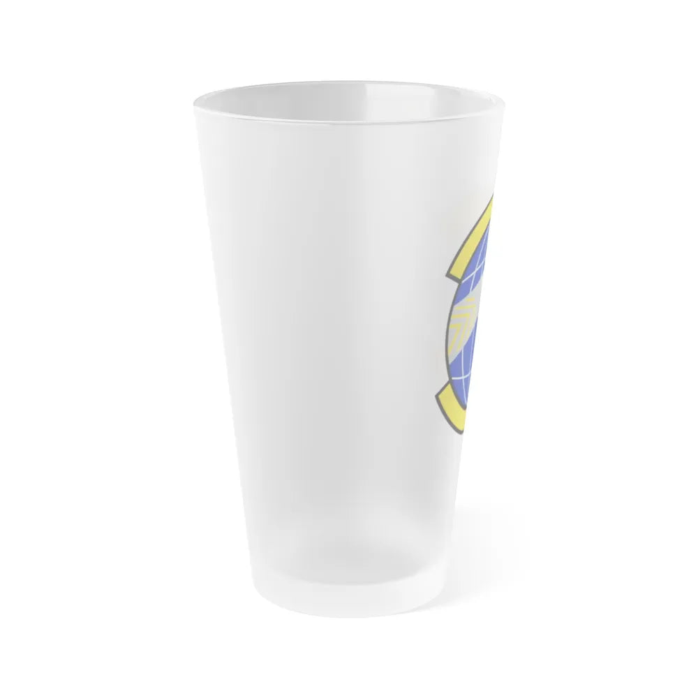 424 Air Base Squadron USAFE (U.S. Air Force) Frosted Pint Glass 16oz-Go Mug Yourself