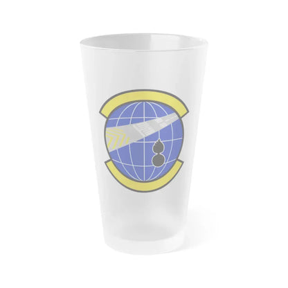 424 Air Base Squadron USAFE (U.S. Air Force) Frosted Pint Glass 16oz Default Title - Go Mug Yourself